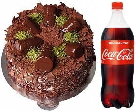 4-6 Kişilik Çikolatalı Muzlu Pasta Günlük pasta