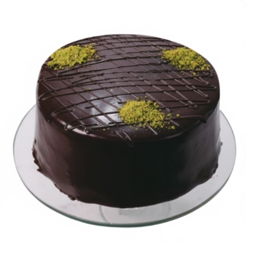 6-9 Kişilik Çikolatalı Şık Kutlama Şöleni pasta