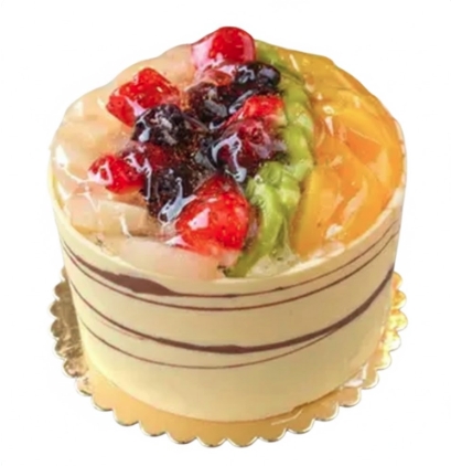 6-9 Kişilik Karışık Meyveli Butik Tat Keyfi Yaş pasta