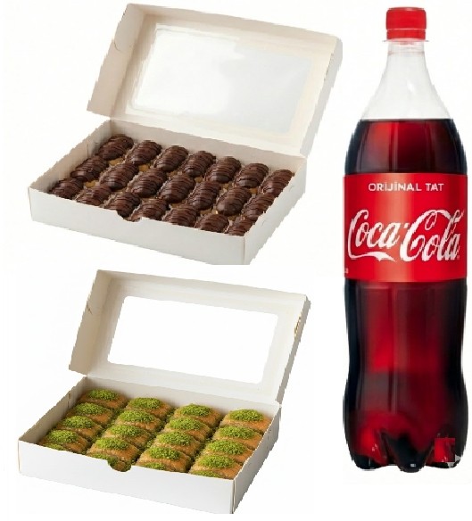 Fıstıklı Baklava ve Ekler Menüsü - Tadına Doyum Olmaz pasta