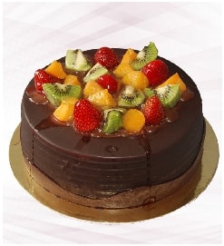 Hasbahçe Karışık Meyveli Küçük Boy Yaş Pasta pasta