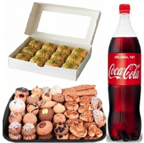 Hijyenik Üretim Fıstıklı Pasta Menüsü pasta