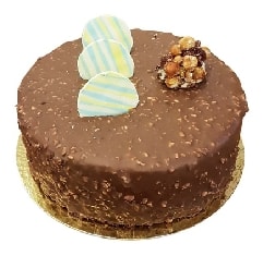 Premium Çikolatalı 2-3 Kişilik Yuvarlak Pasta pasta