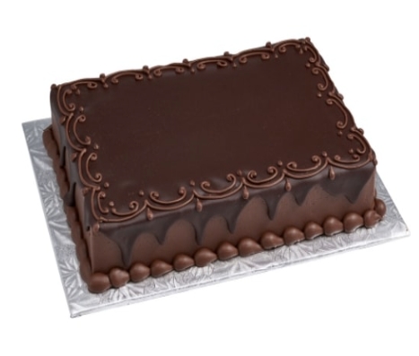 Yumuşacık Kek 50 Kişilik Çikolatalı Yaş Pasta pasta